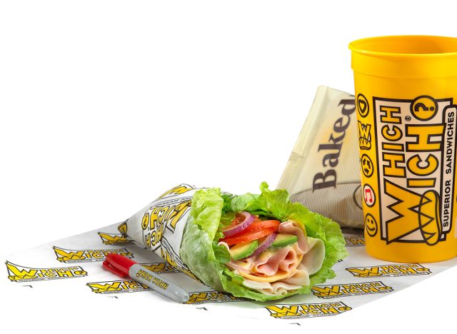 Which Wich Turkey Lettucewich