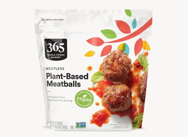 365 Whole Foods Plant Based Meatballs 