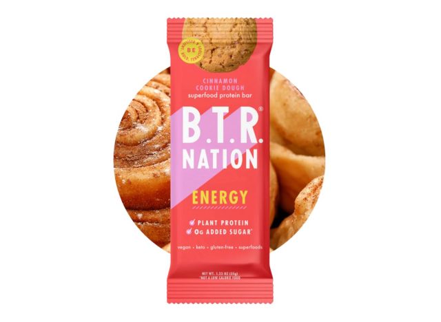 BTR Nation Enery Bar on a white background