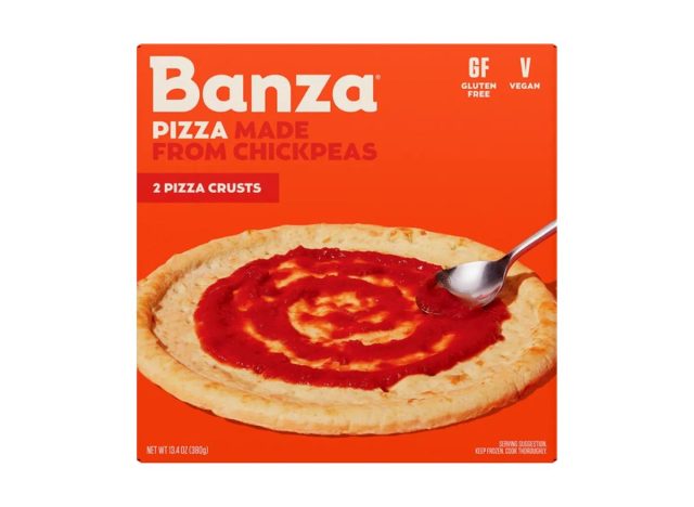 frozen pizza crust from Banza