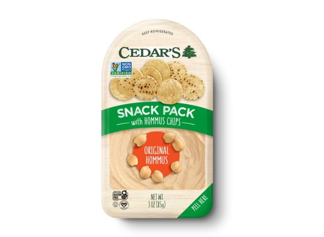 Cedar's snack pack on a white background