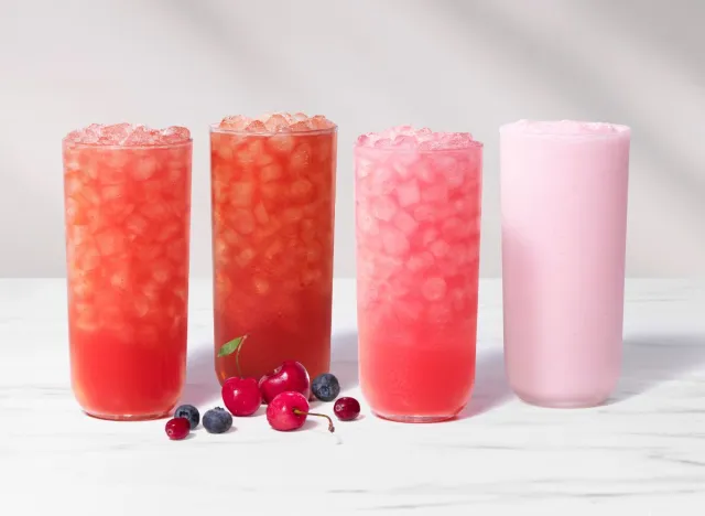 Chick-fil-A Cherry Berry drinks