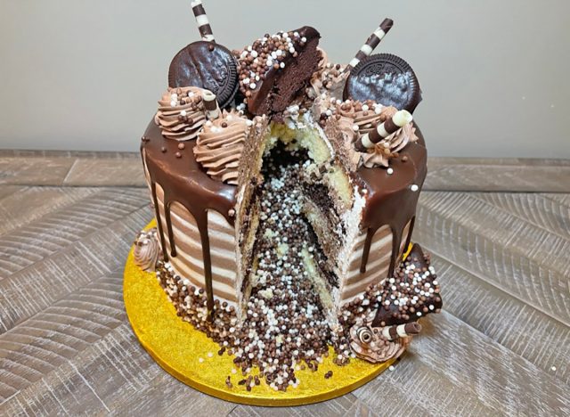 Chocolate Crisp cake from Publix bakery