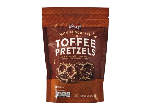 Clancy's Milk Chocolate Toffee Pretzels