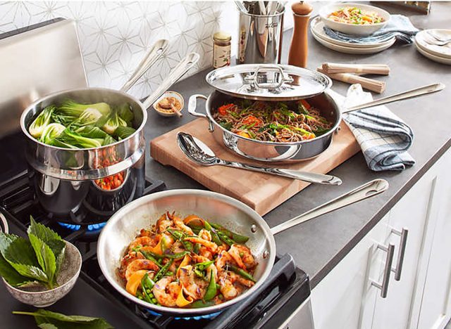 12-Piece Stainless Steel Cookware Set at Costco