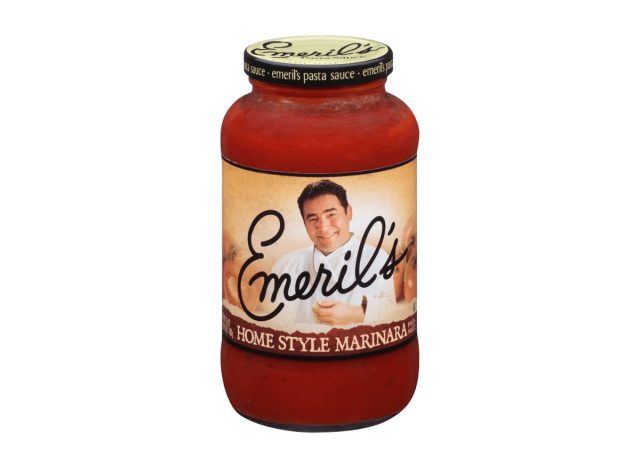 jar of Emeril's marinara sauce