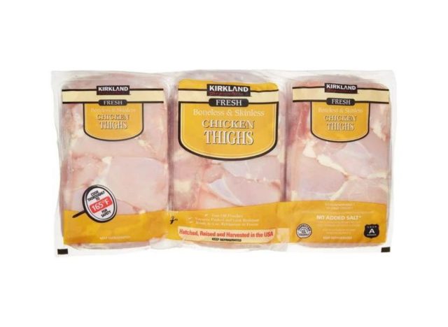 Kirkland Signature Boneless Skinless Chicken Thighs