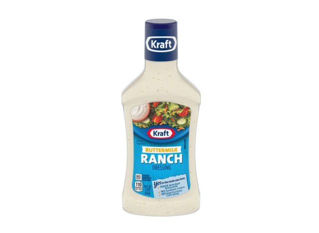 bottle of kraft buttermilk ranch