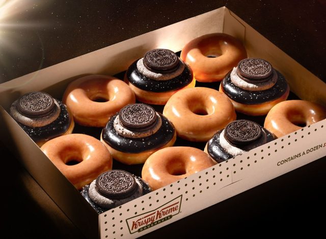 Krispy Kreme Total Solar Eclipse Doughnut dozen