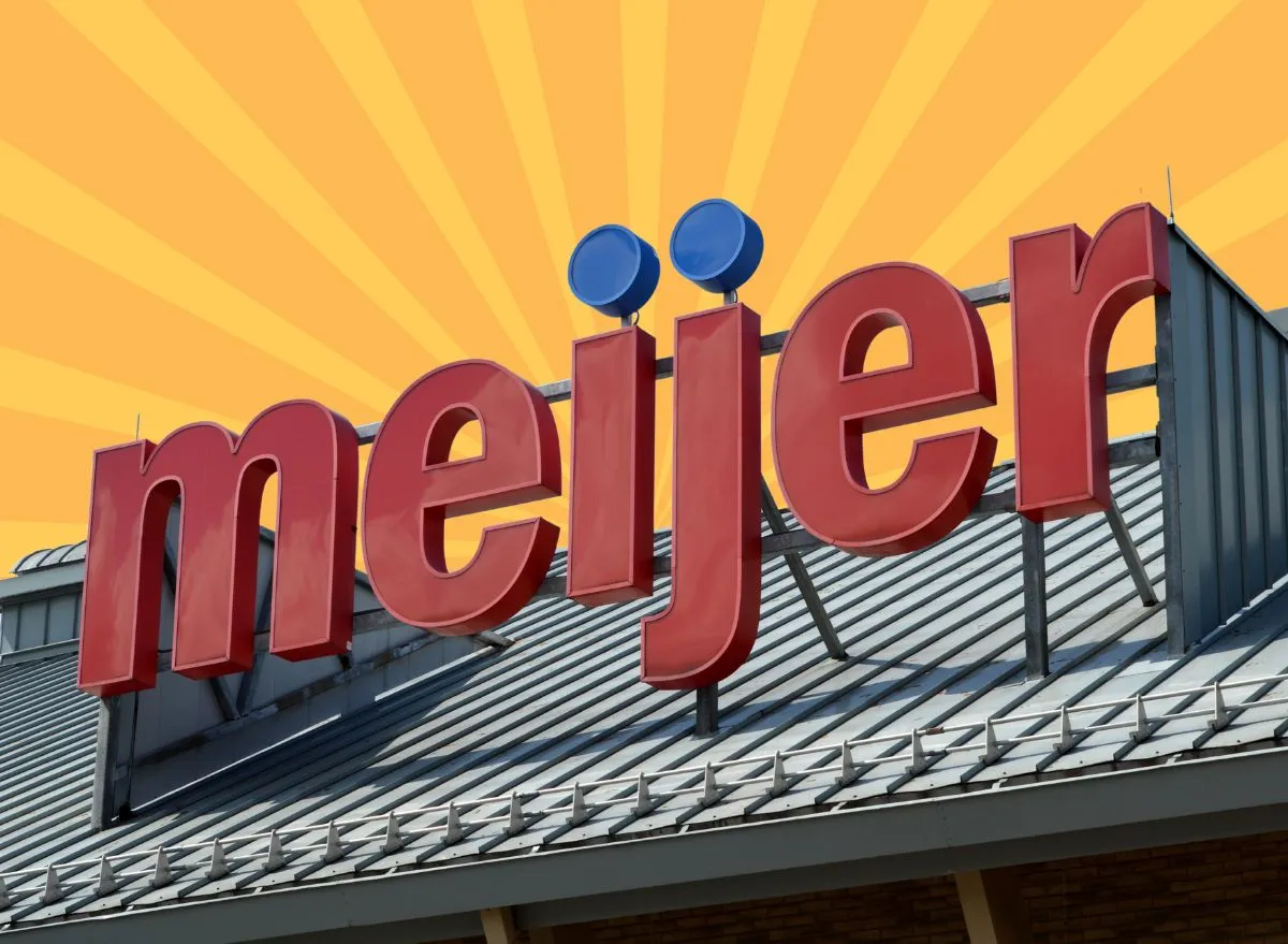 Meijer store sign