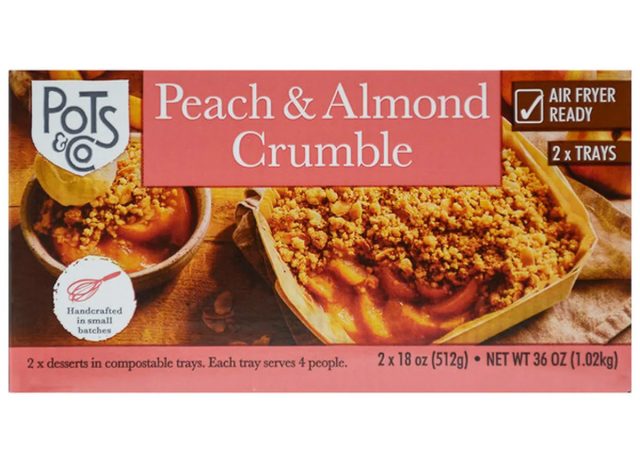 Pots & Co Peach & Almond Crumble from Costco