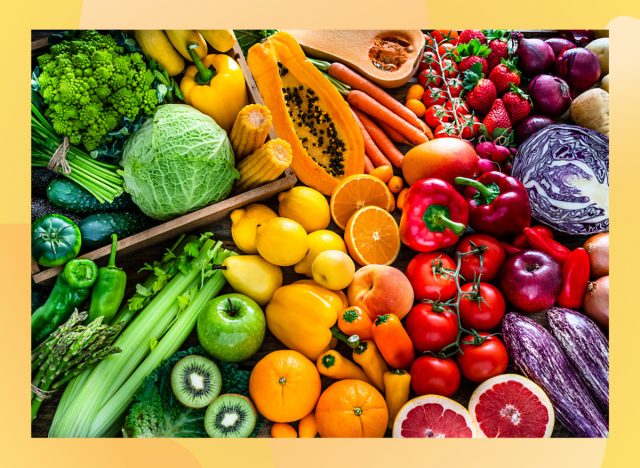 antioxidant rich fruits and vegetables