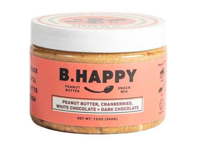 B. Happy Joy to the World Peanut Butter, Cranberries, White Chocolate + Dark Chocolate