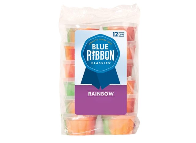 Blue Ribbon Rainbow Sherbet Cups