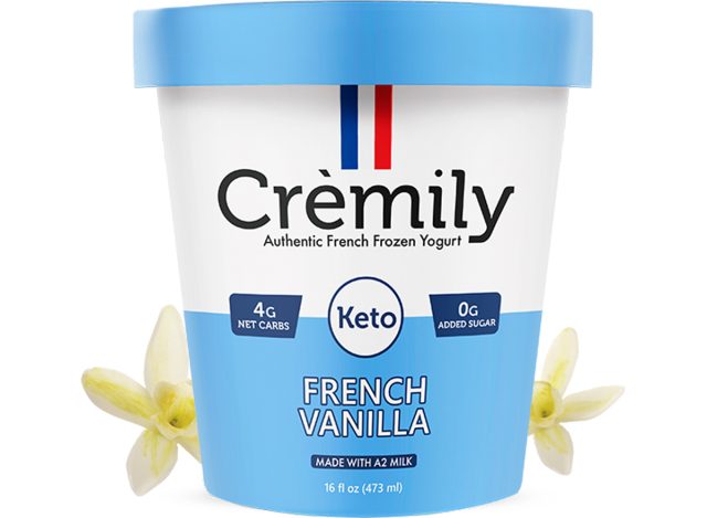 Cremily French Frozen Yogurt, Vanilla