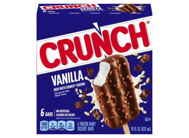 crunch frozen dairy dessert bars