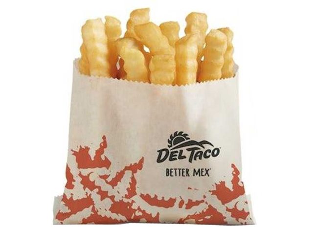 Del Taco Small Crinkle Cut Fries