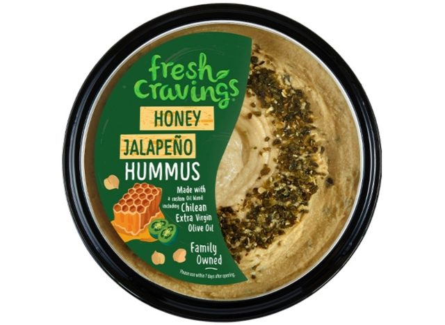 fresh cravings honey jalapeño hummus