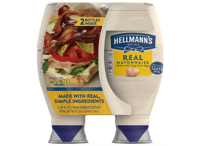 hellmann's two-pack of squeeze mayo