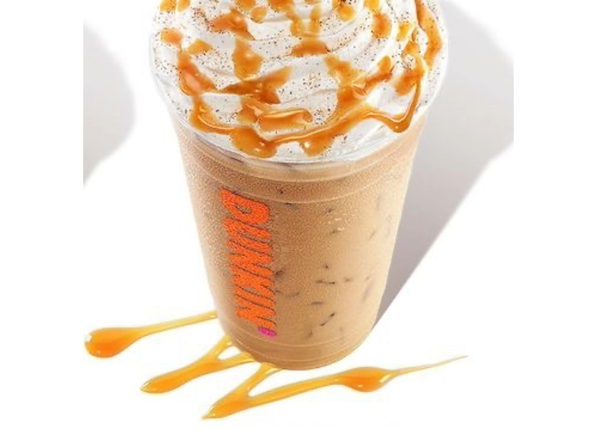Medium Caramel Latte Dunkin