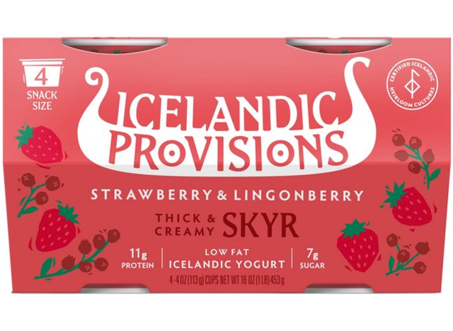 Icelandic Provisions Strawberry & Lingonberry Skyr