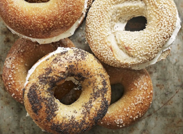 assorted bagels from macrina.