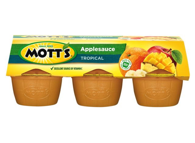 Mott's Tropical Applesauce Cup