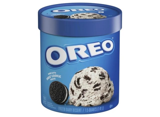 oreo scoopable frozen dairy dessert