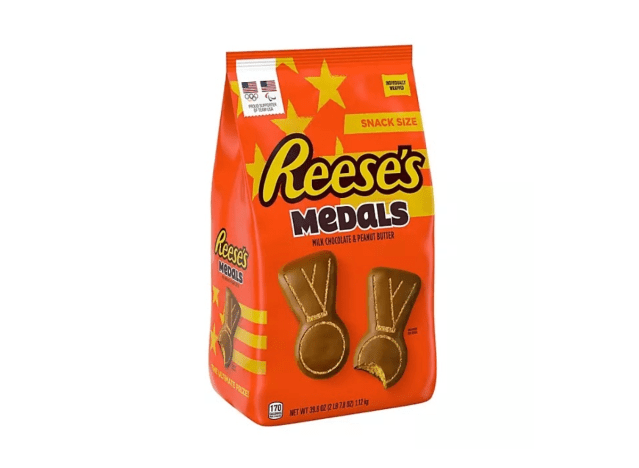 bag of reeses medals.