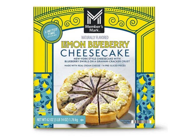 sam's club lemon blueberry cheesecake