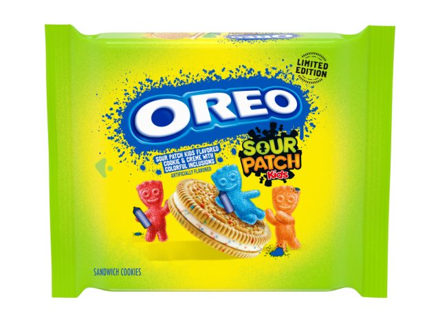 package of sour patch kids oreos