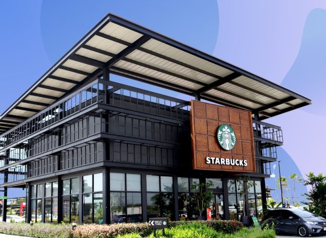 Starbucks storefront