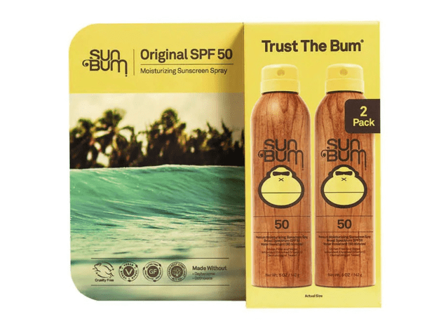 sun bum sunscreen two pack from costco.