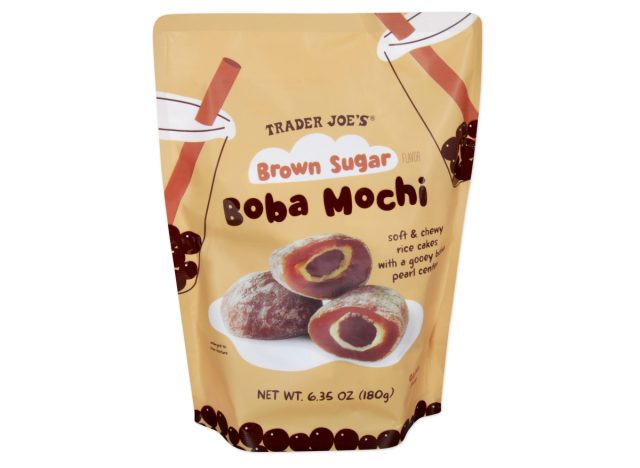trader joe's brown sugar boba mochi