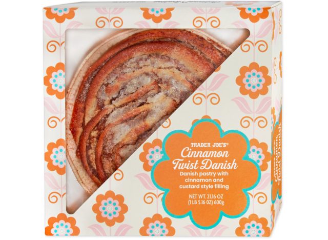 trader joe's cinnamon twist danish