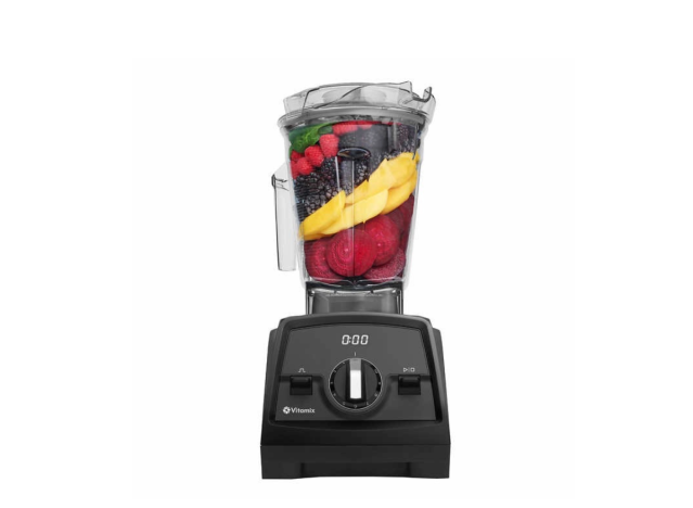 A vitamix blender from Costco on a white background.