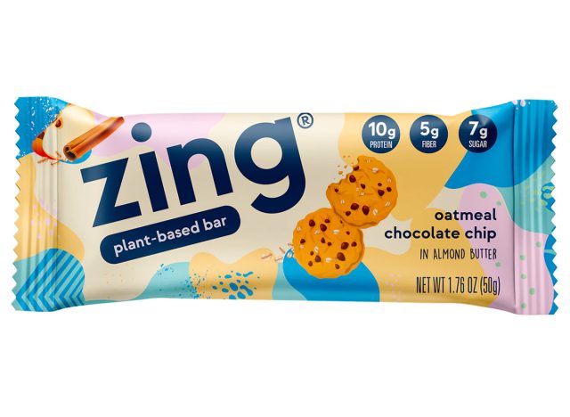 Zing Oatmeal Chocolate Chip Plant-based Bar