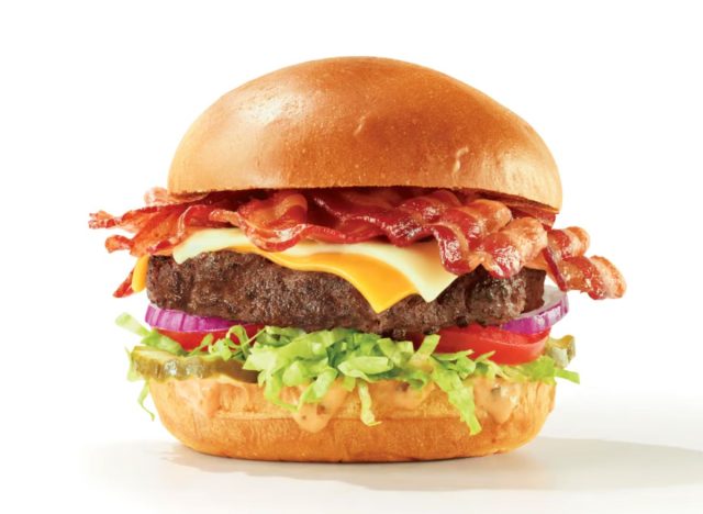 Arby's Big Cheesy Bacon Burger