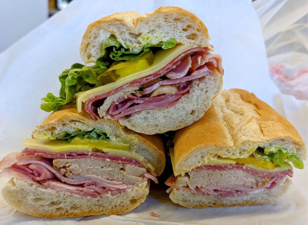 Brocato's Sandwich Shop Cuban sandwich