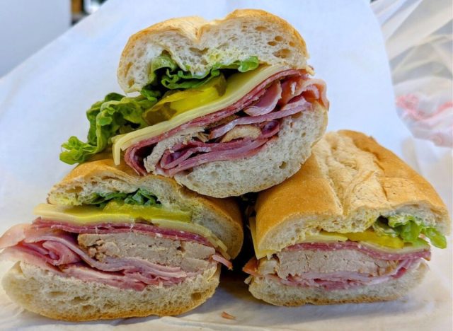 Brocato's Sandwich Shop Cuban sandwich