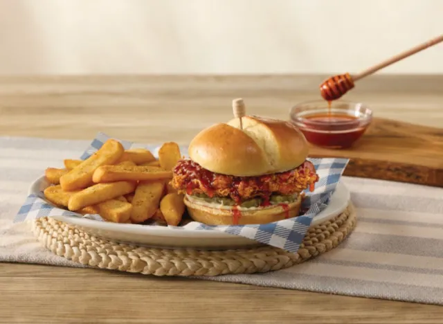 Cracker Barrel Bee Sting Chicken Sandwich