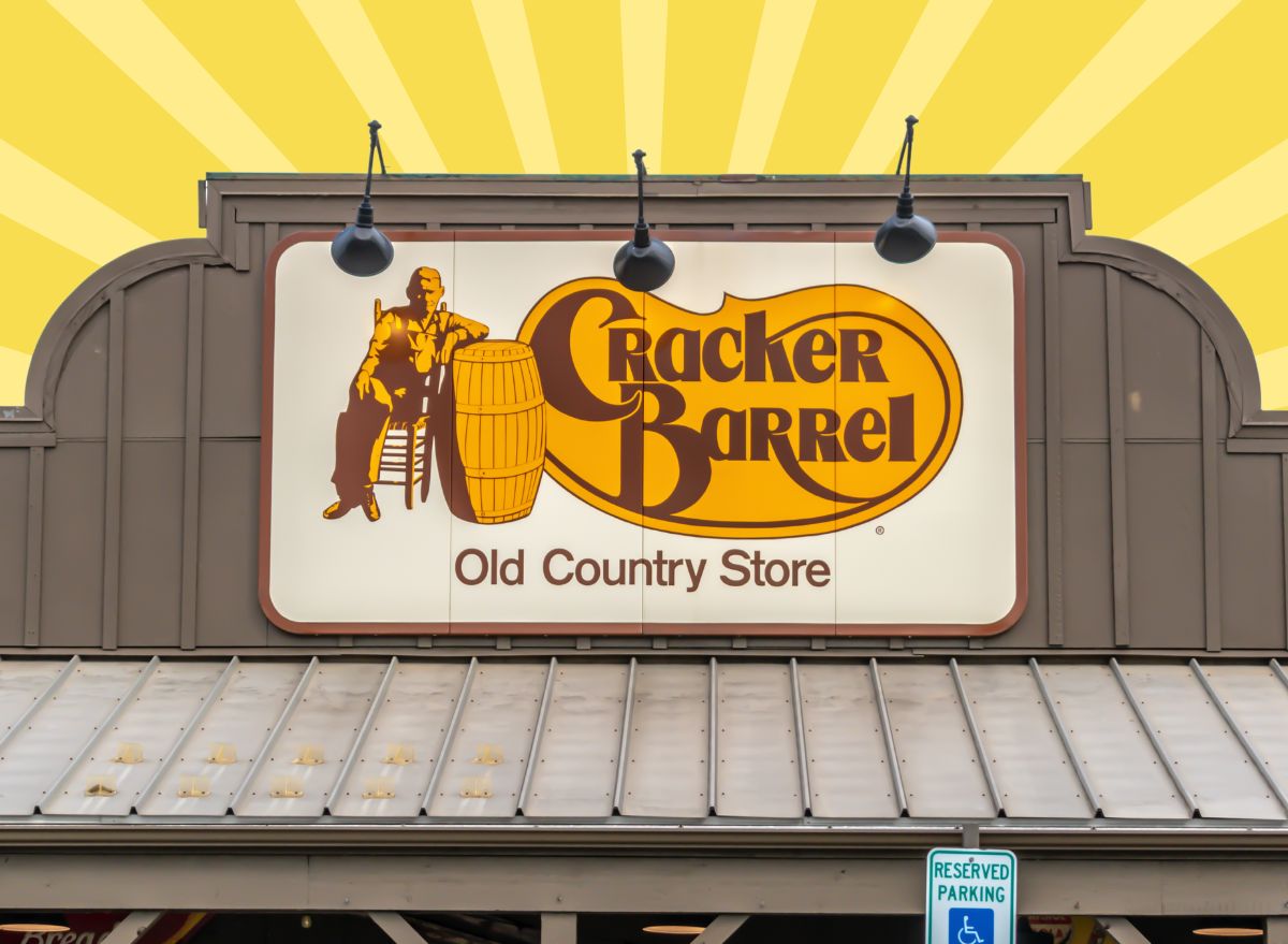 Cracker Barrel sign