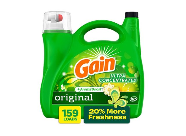 Gain Ultra Concentrated + Aroma Boost Laundry Detergent, Original Scent