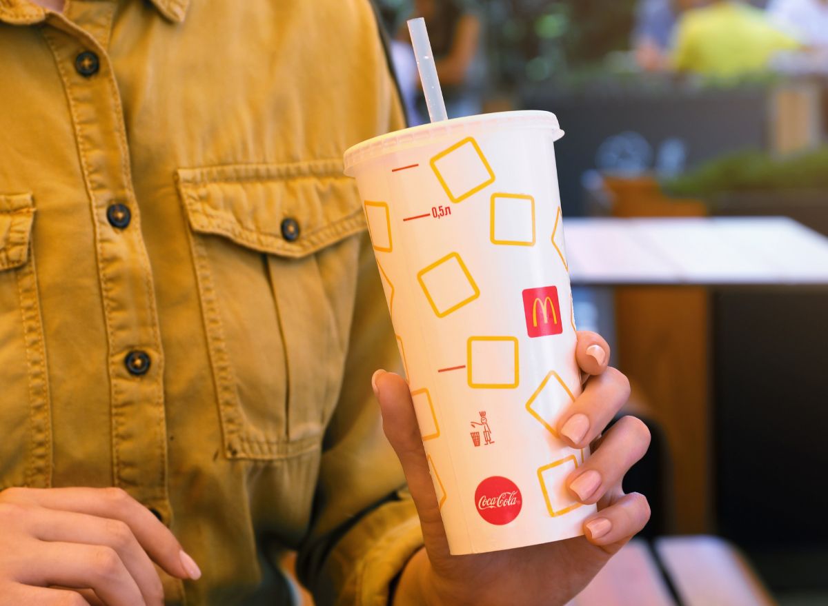 McDonald's soda cup
