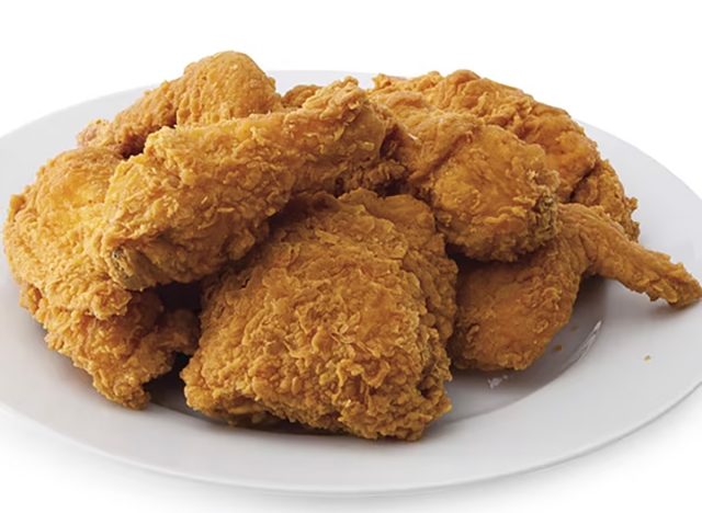 A plate of fried chicken from Publix