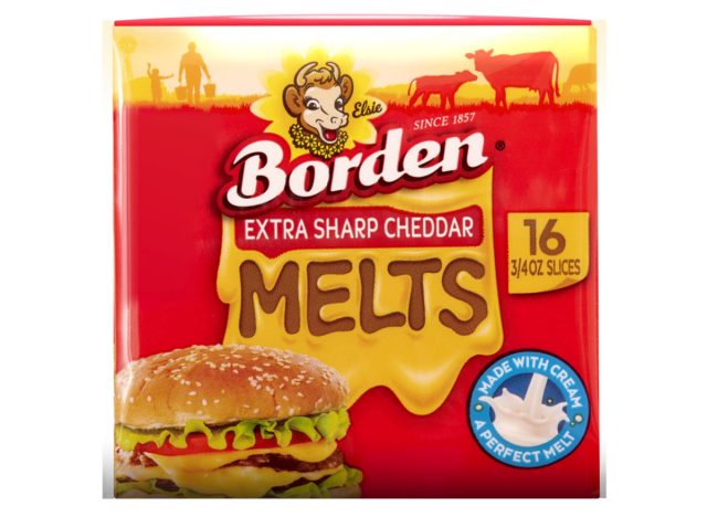 Borden Extra Sharp Cheddar Melts