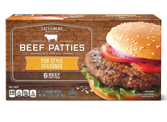 cattlemen's ranch beef patties