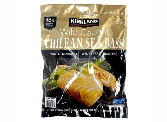 Kirkland Signature Wild Chilean Sea Bass at Costco