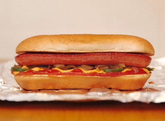 Five Guys Hot Dog