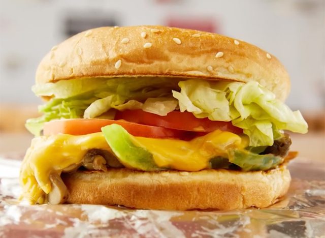 Five Guys Cheese Veggie Sandwich 
